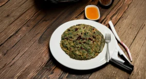 Spinach Masala Omelette