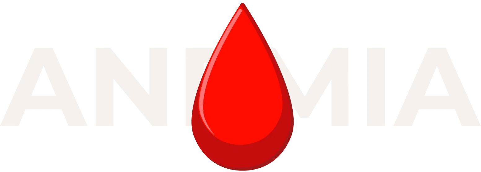 Blood drop of red blood cells